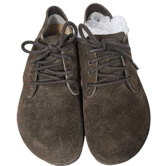 Birkenstock suede leather Oxford shoes - Picture 1 of 8